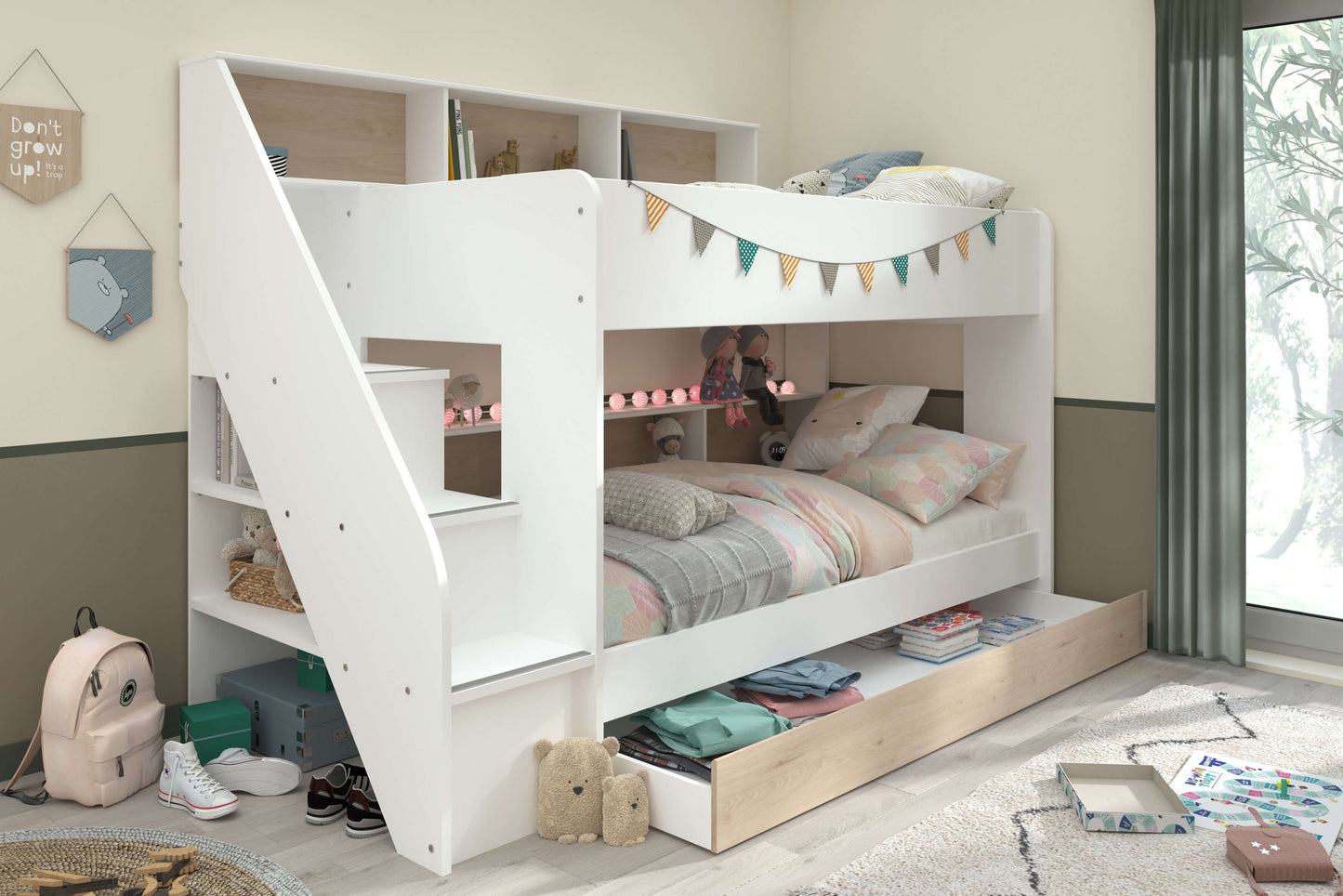 Bibliotom bunk bed