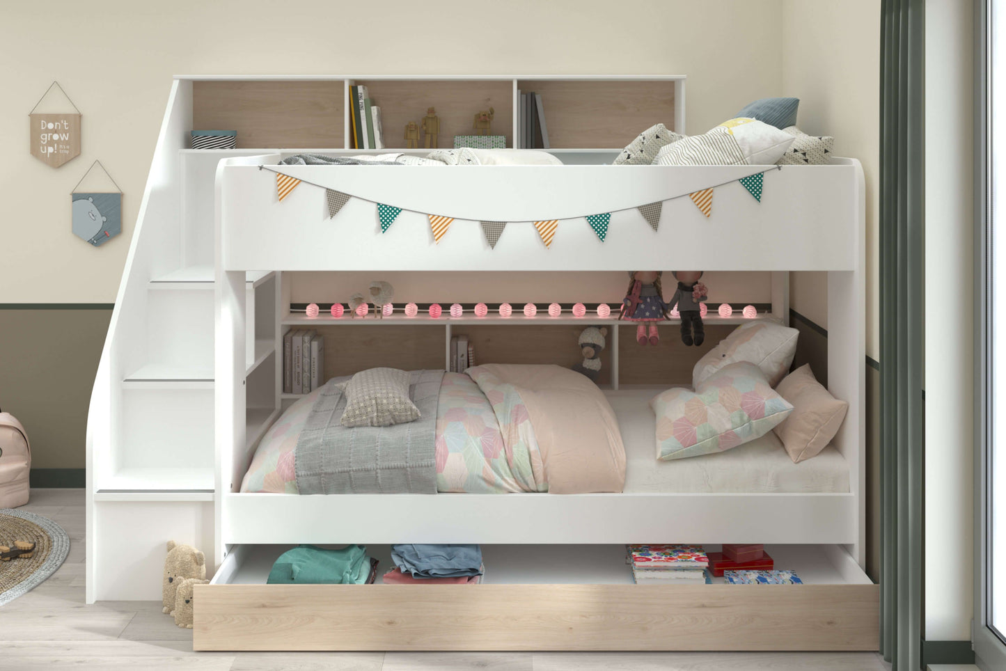 Bibliotom bunk bed