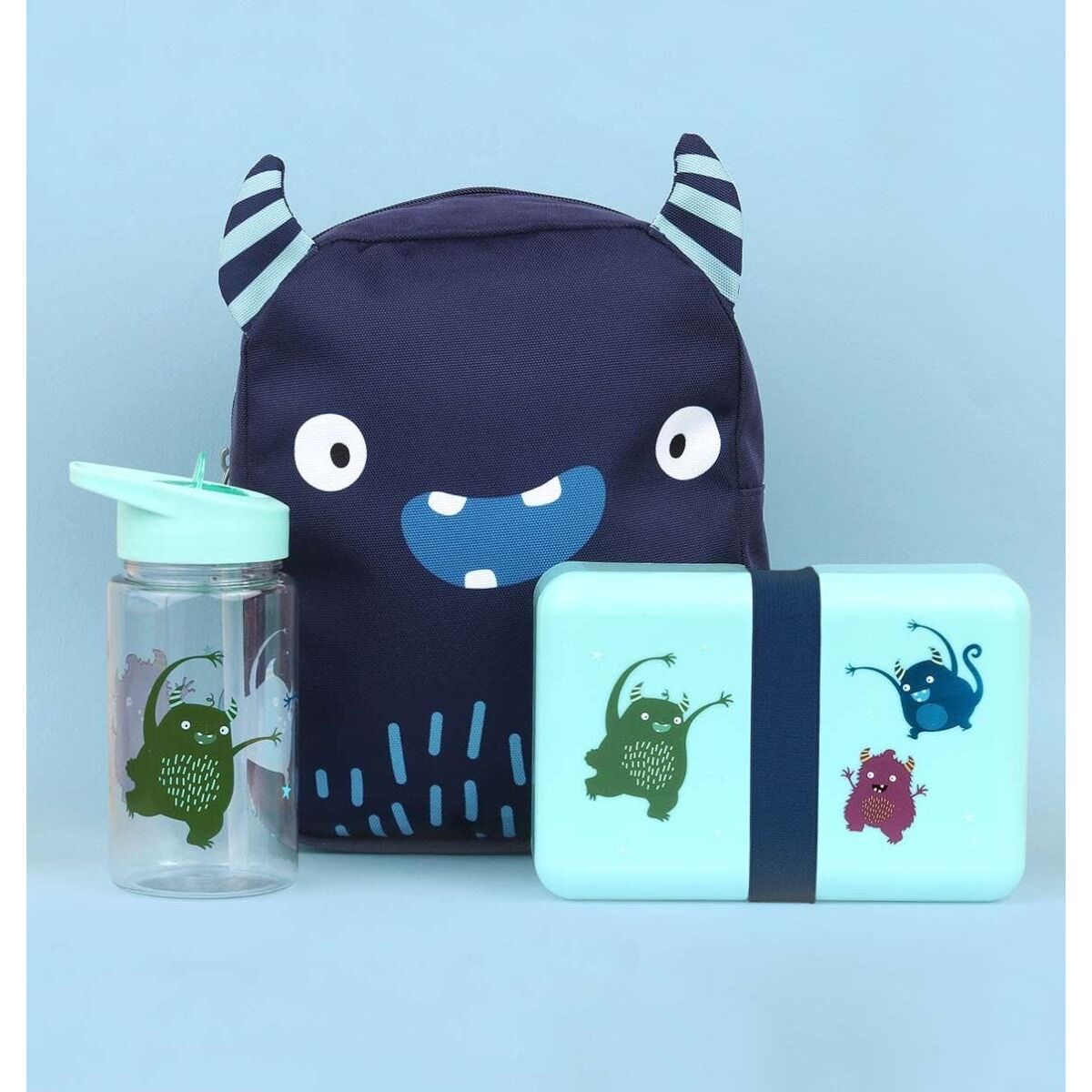 A little lovely company: Small Backpack 21 x 26 x 10cm "Monster"