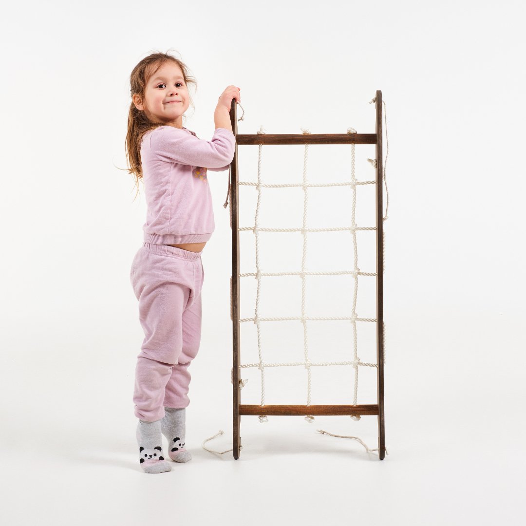 Add Climbing Net for Triangular Ladder