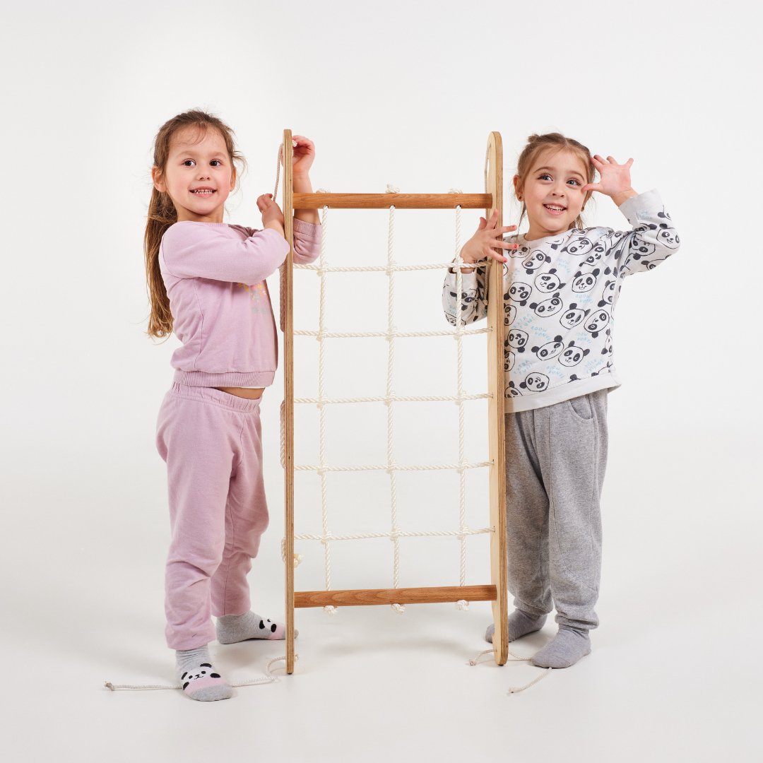 Add Climbing Net for Triangular Ladder