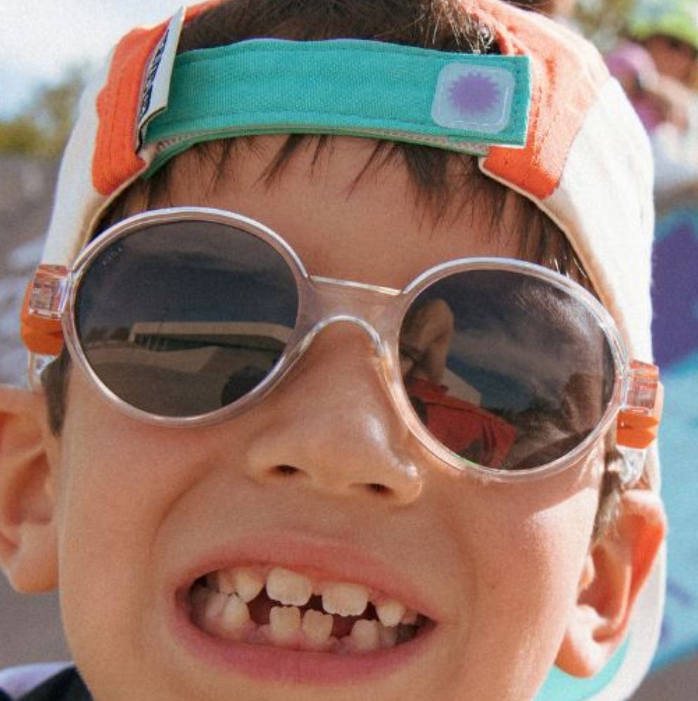 KiETLA: Γυαλιά Ηλίου Pop 7-12 ετών - Cristal / Orange