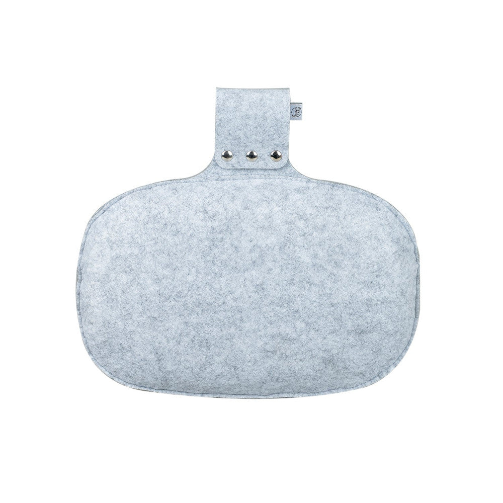 Curve Lab Light Gray felt pillow