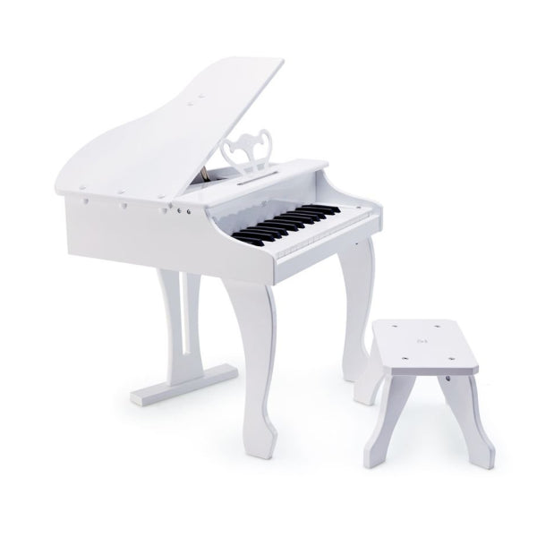 Hape Early Melodies Wooden Piano 30 Keys Deluxe-White