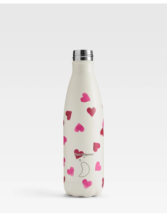 Chilly’s Original Series Emma Bridgewater Μπουκάλι Θερμός Ανοξείδωτο BPA Free 500ml Hearts