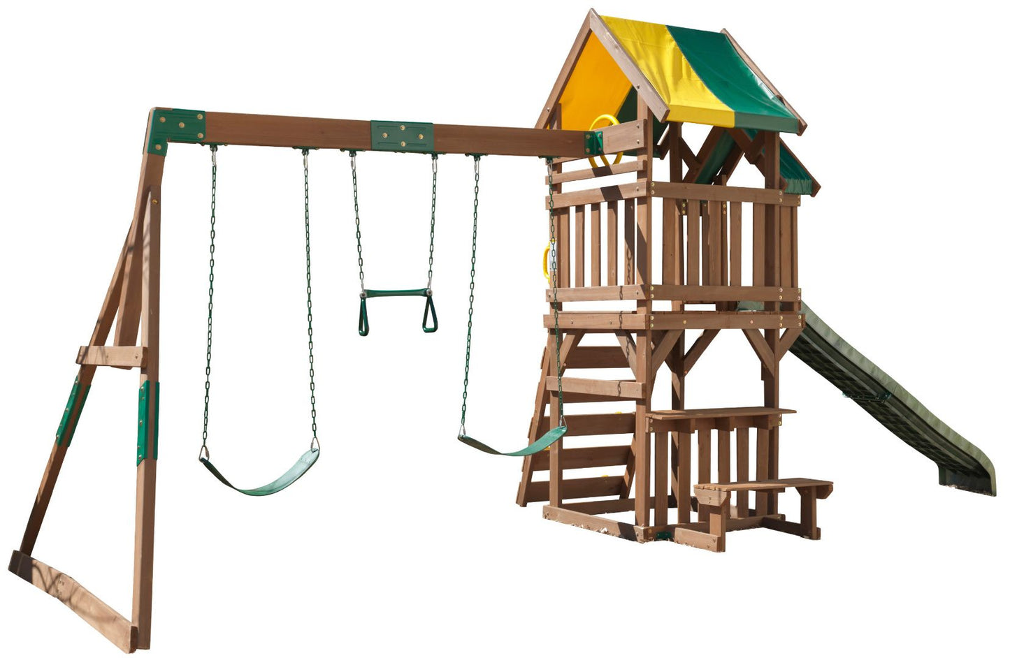 KidKraft Arbor Crest Deluxe Playset Wooden Outdoor Activity Tower