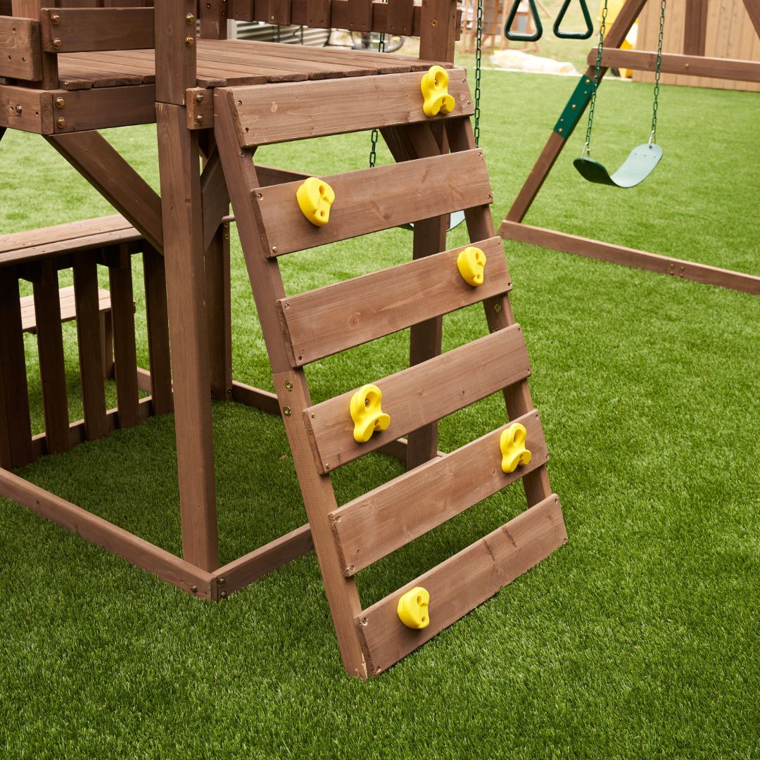 KidKraft Arbor Crest Deluxe Playset Wooden Outdoor Activity Tower