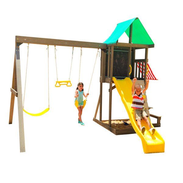 Newport Kidkraft Playset Wooden Outdoor Activity Tower