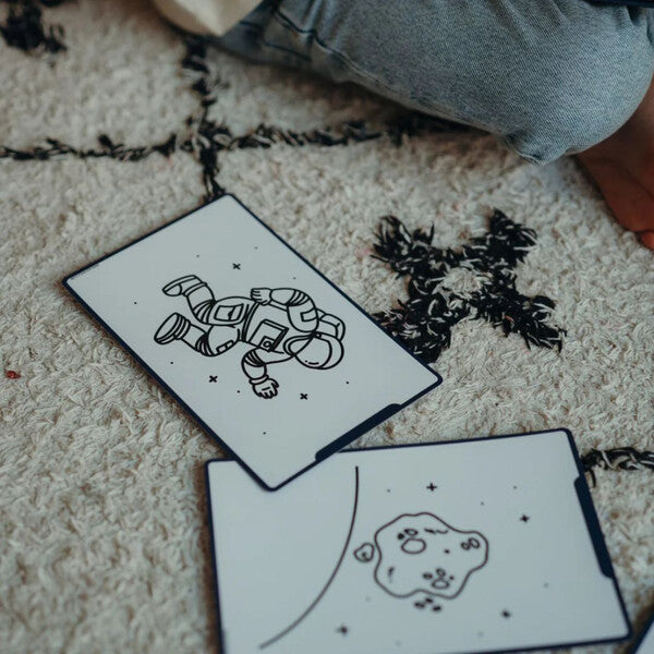 KIDYWOLF: Tablet ζωγραφικής με οθόνη LCD (30 κάρτες)- Galaxy