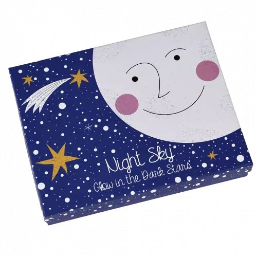 Rex London Set of 30 Glowing Stars Stickers