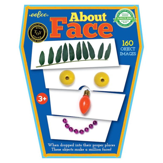 eeboo Board Game, About Face