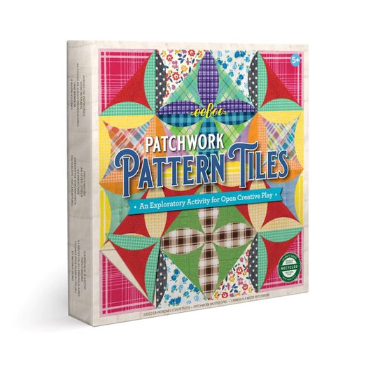 eeBoo Creativity Game, Patchwork Pattern Tiles