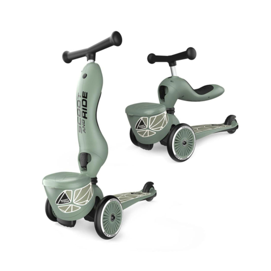 Scoot &amp; ride skate highwaykick 1 Lifestyle green lines