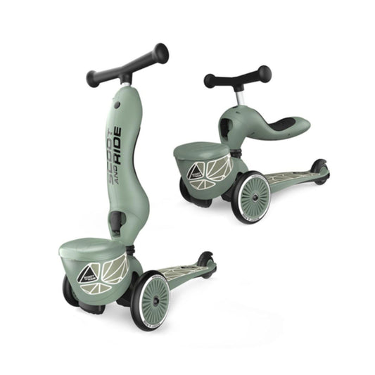 Scoot & ride πατίνι highwaykick 1 Lifestyle green lines