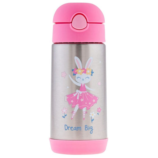 Stephen Joseph Children's Stainless Steel Water Bottle, Bunny