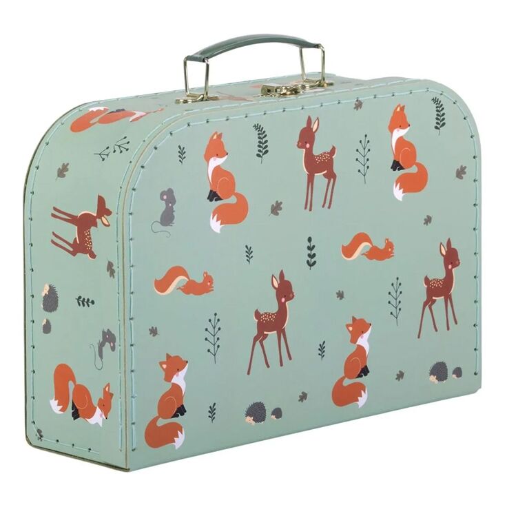 A little lovely company: Suitcases set of 2 pcs - Forest Friends