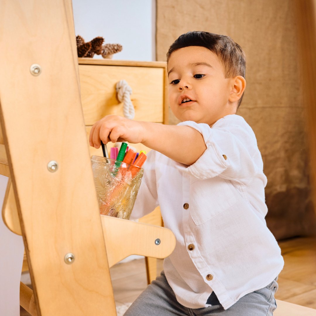 Wooden Playground 7 in 1 + Set with swings + Slide (slide) + Add painting