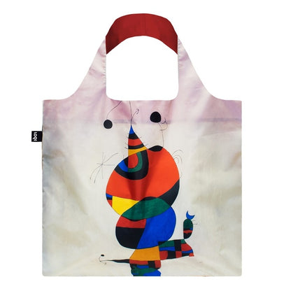 LOQI Bag Recycled | Joan Miro - Woman, Bird and Star