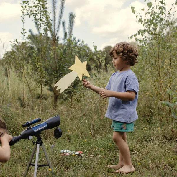 KIDYWOLF: Παιδικό φορητό τηλεσκόπιο με τρίποδο - μεγέθυνση έως 180x & Πυξίδα