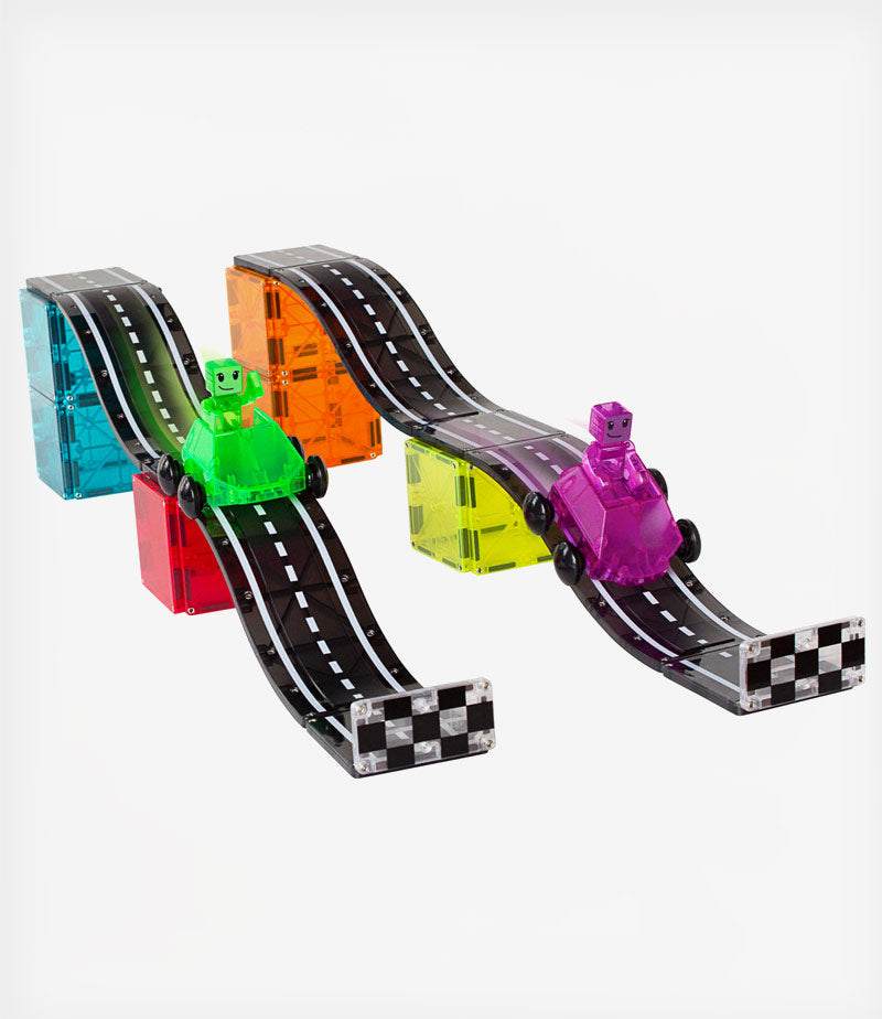 Magna-Tiles 40 Piece Downhill Duo Magnetic Game