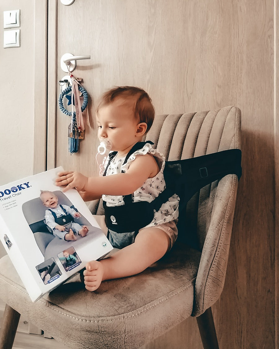 Dooky Portable high chair - Black 