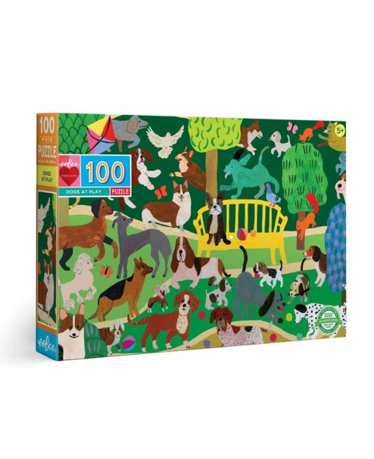 eeboo Puzzle 100pcs Dogs at Play