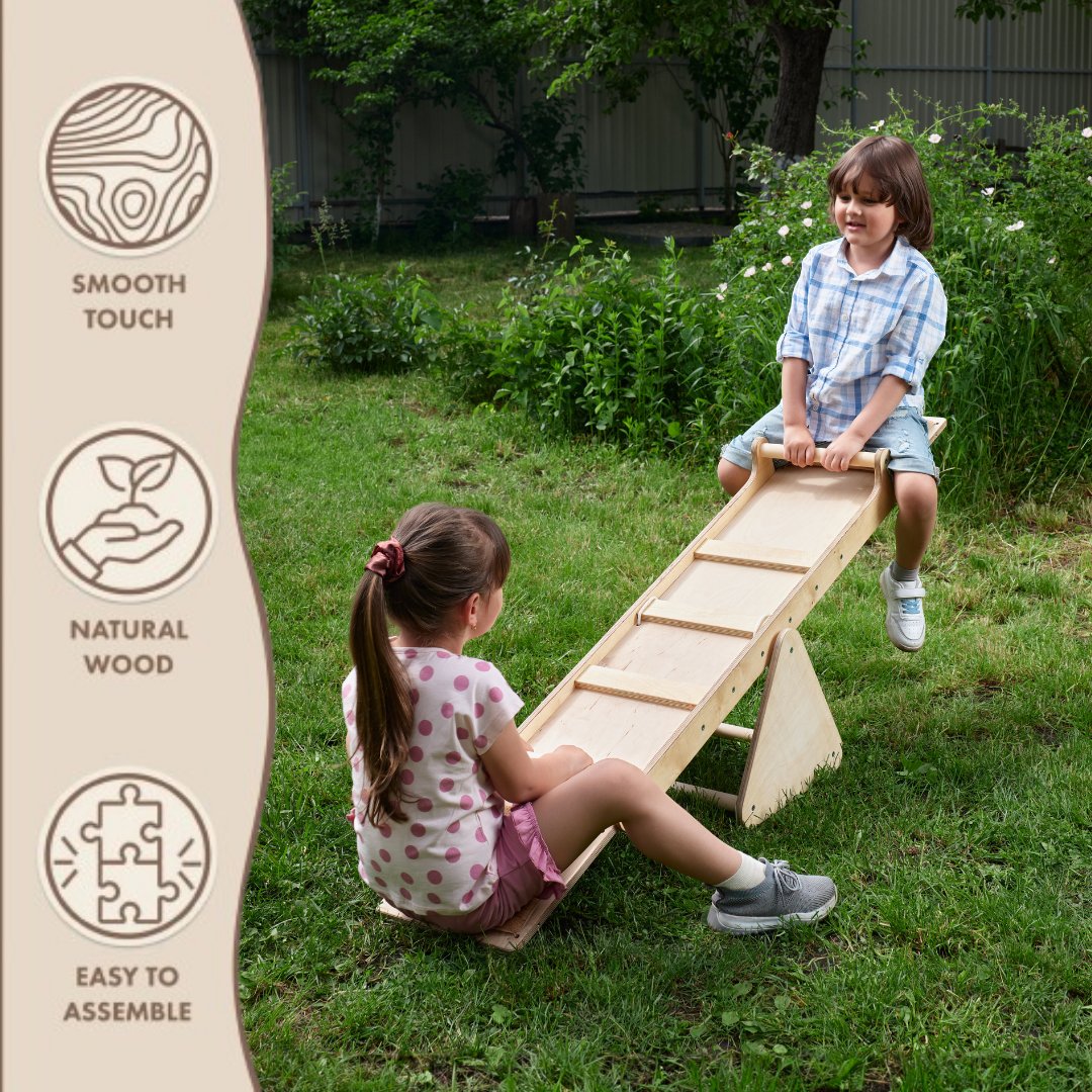 Wooden Seesaw for children