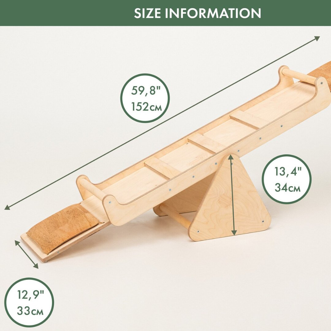 Wooden Seesaw for children