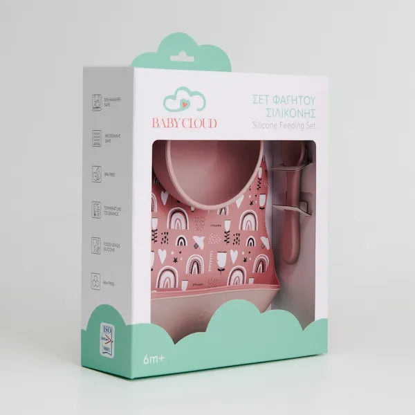 Σετ Φαγητού 4τμχ. – Pink Rainbow