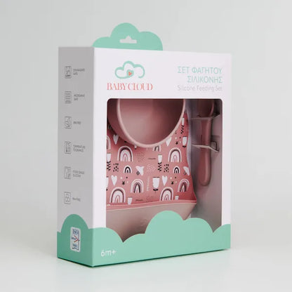 Σετ Φαγητού 4τμχ. – Pink Rainbow