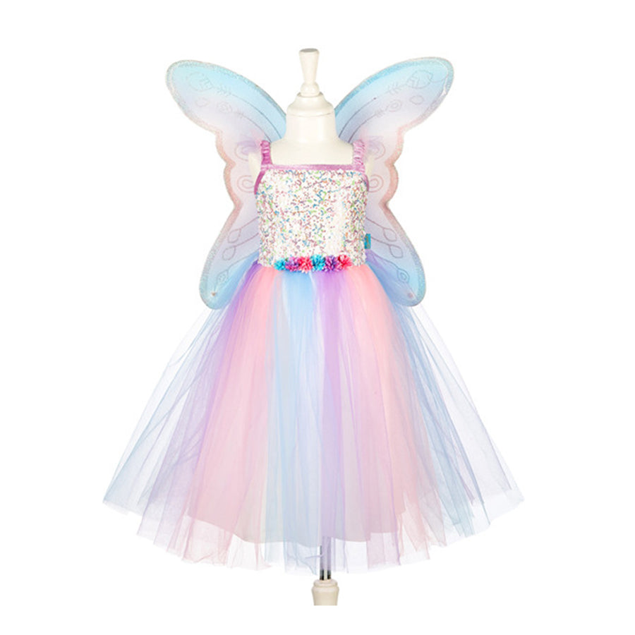 Souza- 3-4 ετών Σετ Νεράιδας με Φόρεμα και Φτερά - Felicity