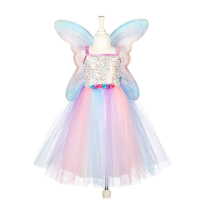 Souza- 3-4 ετών Σετ Νεράιδας με Φόρεμα και Φτερά - Felicity
