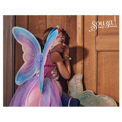 Souza- 3-4 ετών Σετ Νεράιδας με Φόρεμα και Φτερά - Felicity