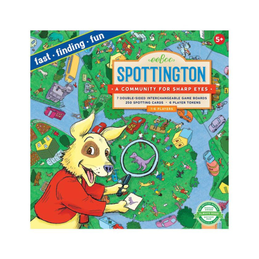 eeboo Board Game, Spottington