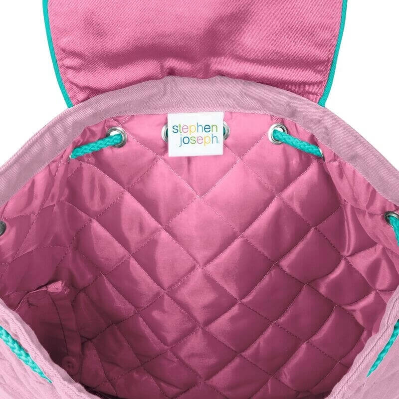 Stephen Joseph "Unicorn" Quilted Cotton Backpack