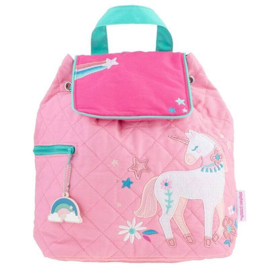 Stephen Joseph "Unicorn" Quilted Cotton Backpack