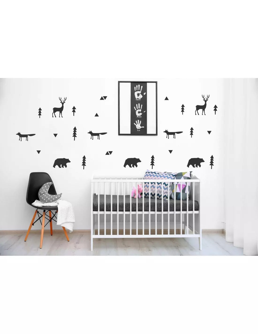 Pom Le Bonhomme Wall Stickers Black Forest