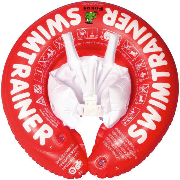 Freds Swimtrainer Infant Life Jacket 3 Months to 4 Years Red