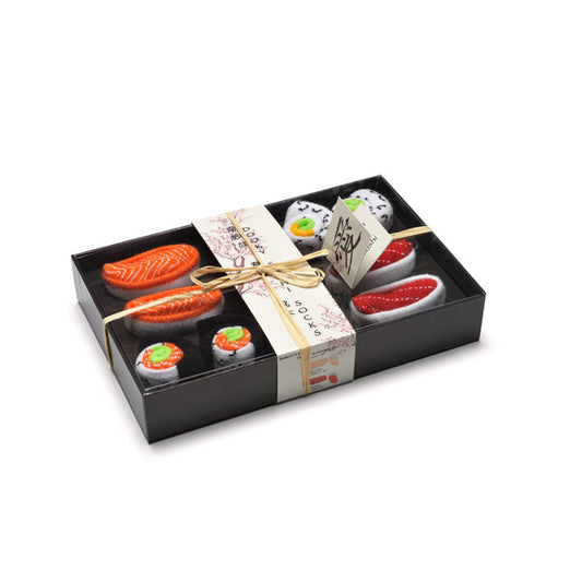 Dooky Sushi cotton socks gift set 0-4 months