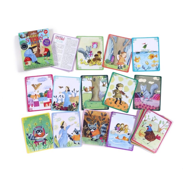 eeboo Card Game, Tell me a Story, Mystery in the Forest