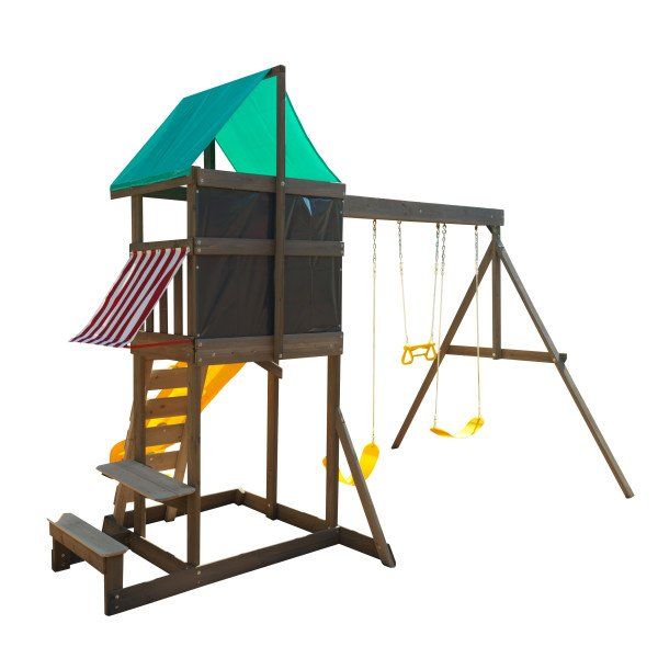 Newport Kidkraft Playset Wooden Outdoor Activity Tower