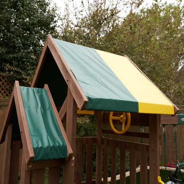 KidKraft Arbor Crest Deluxe Playset Wooden Outdoor Activity Tower