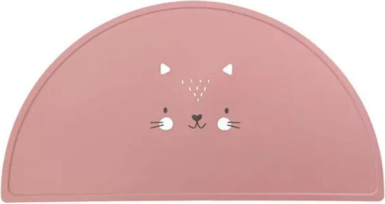 Παιδικό Σουπλά Σιλικόνης –Ροζ γατάκι